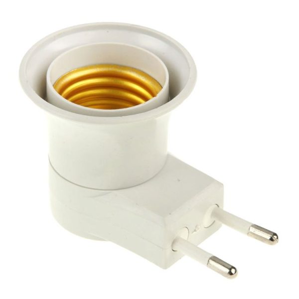 E27 to EU Plug Lamp Bulb Socket with Power Switch - Image 4