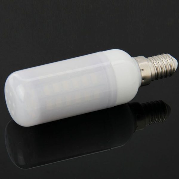 E14 6.5W 560LM Corn Light Bulb, 60 LED SMD 5730, White Light, AC 220-240V - Image 2