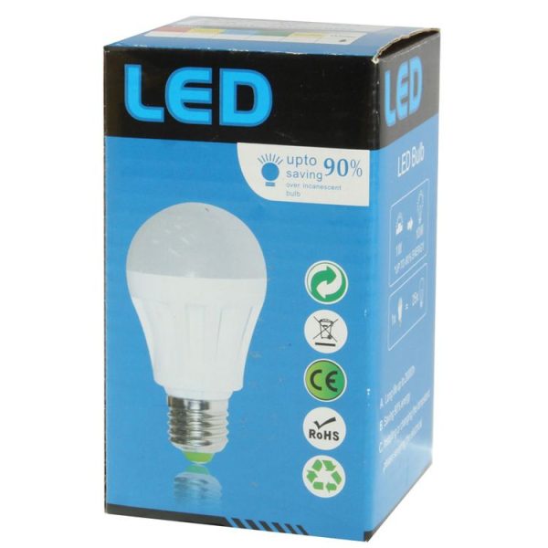 E27 3W Energy Saving Light Bulb, 270LM, 6000-6500K White Light, AC 220V - Image 6