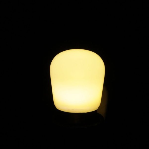 E12 2W Ball Steep Light Bulb, 100LM, 2800-3200K Warm White Light, AC 100-240V - Image 5