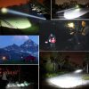 White Light Dimmable Rechargeable Flashlight, 3-Modes with Magnetic & Lanyard (Black) - Image 10