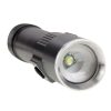 White Light Dimmable Rechargeable Flashlight, 3-Modes with Magnetic & Lanyard (Black) - Image 4
