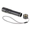 White Light Dimmable Rechargeable Flashlight, 3-Modes with Magnetic & Lanyard (Black) - Image 6