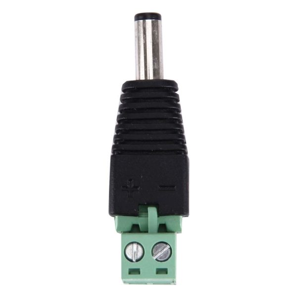 5 PCS 5.5 x 2.1mm DC Power Male Connector for CCTV Camera - Image 2