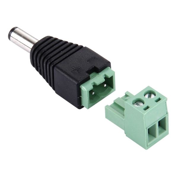 5 PCS 5.5 x 2.1mm DC Power Male Connector for CCTV Camera - Image 5