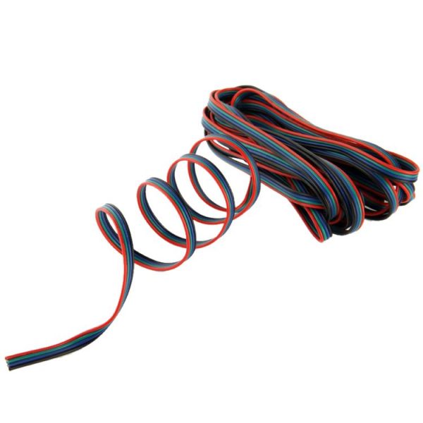 RGB Extension Cable for LED Strip Light, Length: 5m - Image 2