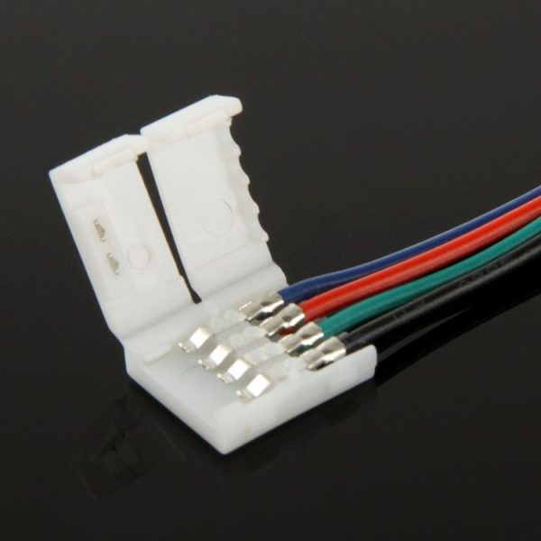 10mm PCB FPC Connector Adapter for SMD 5050 RGB LED Stripe Light, Length: 17cm - Image 3