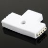 4 Pin 3 Way T Shape Female Connector for RGB LED Flexible Strip - Image 3