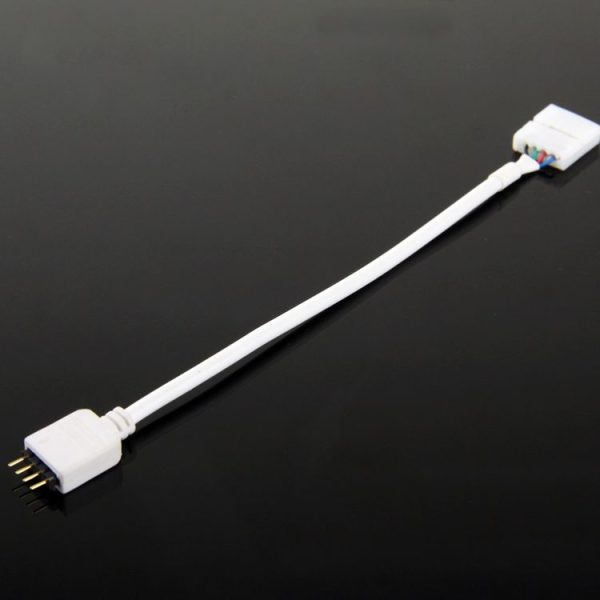 10mm No Need Soldering 4 Pin Male Connector for RGB 5050 SMD LED Strip, Length: 16cm - Image 2