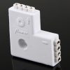 4 Pin 2 Way L Shape Female Connector for RGB LED Flexible Strip - Image 3