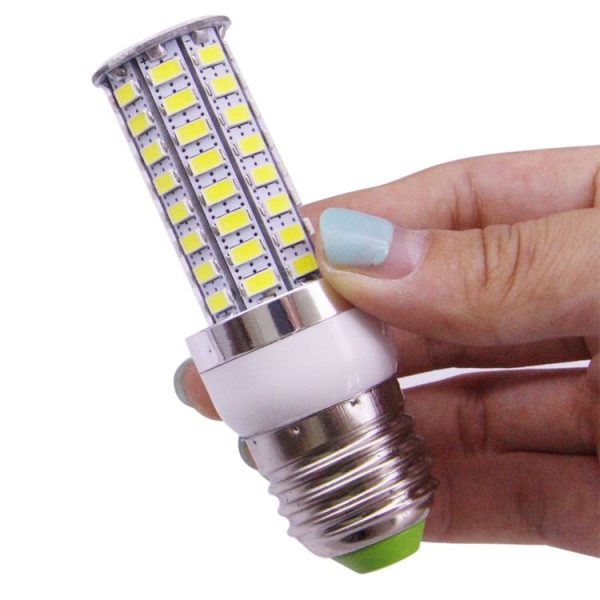 E27 6.0W 520LM Corn Light Bulb, 72 LED SMD 5730, White Light, AC 220V - Image 4