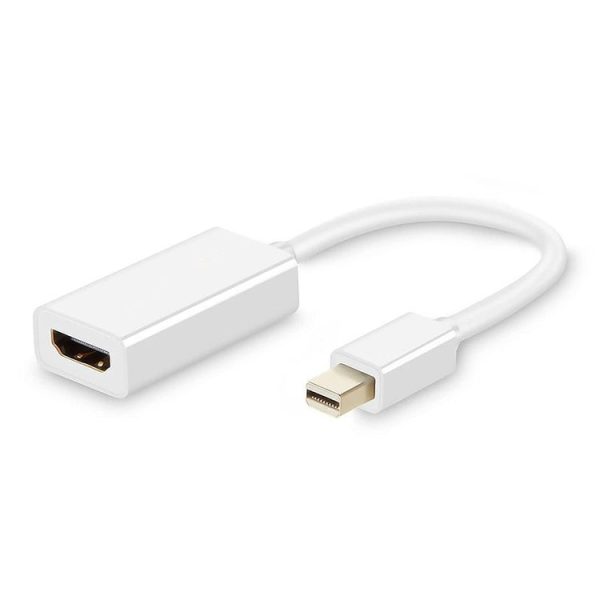 Mini DisplayPort to HDMI Female Adapter Cable (White)