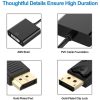 DisplayPort Male to DVI 24+5 Female Adapter, Cable Length: 12cm (Black) - Image 3