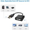 DisplayPort Male to DVI 24+5 Female Adapter, Cable Length: 12cm (Black) - Image 4