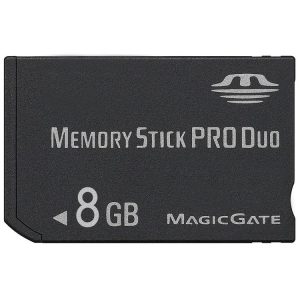 Memory Stick Pro Duo Card (100% Real Capacity) (Black)