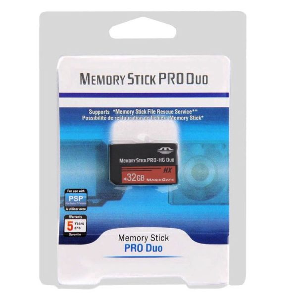 32GB Memory Stick Pro Duo HX Memory Card - 30MB / Second High Speed, for Use with PlayStation Portable (100% Real Capacity) - Image 4