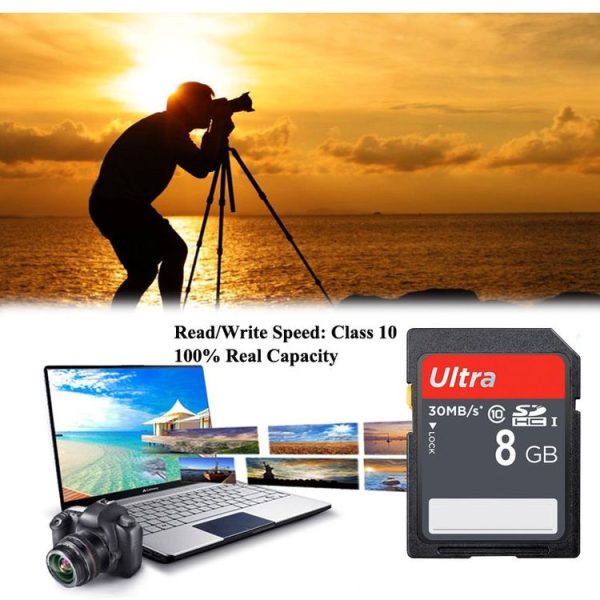 8GB Ultra High Speed Class 10 SDHC Camera Memory Card (100% Real Capacity) - Image 6