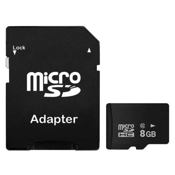 8GB High Speed Class 10 Micro SD (TF) Memory Card from Taiwan, Write: 8mb / s, Read: 12mb / s (100% Real Capacity) (Black) - Image 3