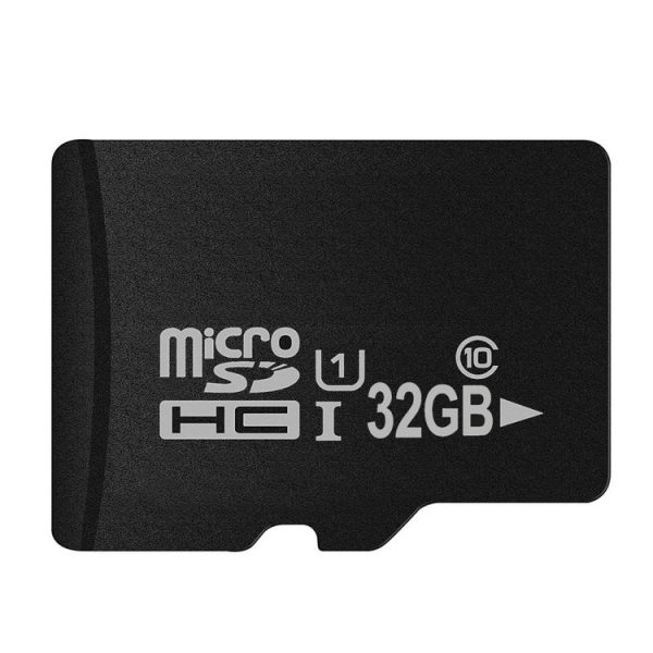 32GB High Speed Class 10 Micro SD (TF) Memory Card from Taiwan, Write: 8mb / s, Read: 12mb / s (100% Real Capacity) (Black)