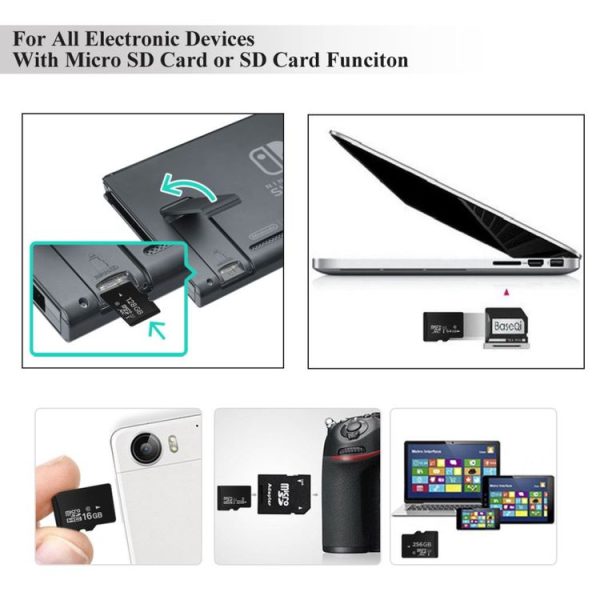32GB High Speed Class 10 Micro SD (TF) Memory Card from Taiwan (100% Real Capacity) (Black) - Image 6