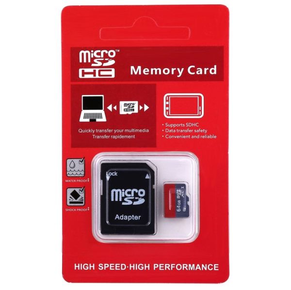 64GB High Speed Class 10 TF / Micro SDHC UHS-1 (U1) Memory Card, Write: 15mb / s, Read: 30mb / s (100% Real Capacity) (Black) - Image 6