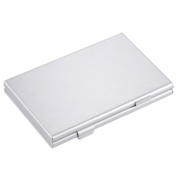 6 in 1 Memory Card Protective Case Storage Box, Size: 88 x 50 x 9mm (Silver) - Image 2