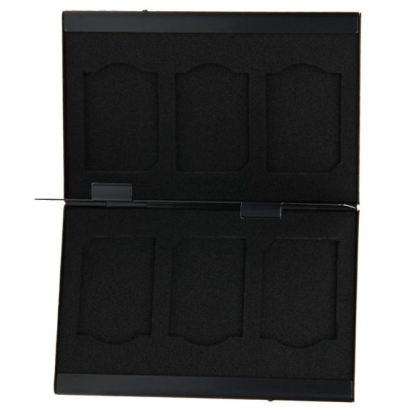 2x 3 in 1 Memory Card Protective Case Box for SD Card, Size: 93mm (L) x 62mm (W) x 10mm (H) (Black) - Image 4