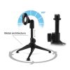 Extendable Adjustable Microphone Tripod Desktop Stand, Height: 19.5-24.5cm, For Live Broadcast, Show, KTV, etc - Image 4