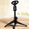 Extendable Adjustable Microphone Tripod Desktop Stand, Height: 19.5-24.5cm, For Live Broadcast, Show, KTV, etc - Image 7