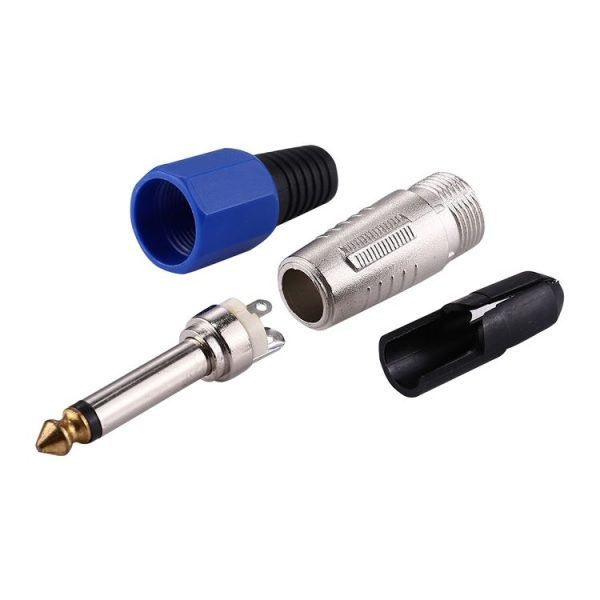 6.35mm Male Plug Microphone Patch Snake Cable TRS Connector Adapter - Image 4