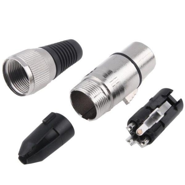 3 Pin XLR Female Plug Microphone Connector Adapter - Image 5