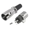3 Pin XLR Female Plug Microphone Connector Adapter - Image 5