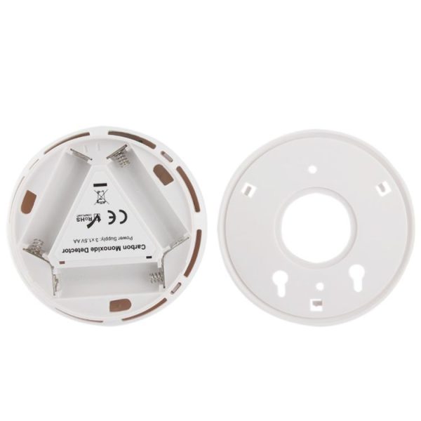 Gas Carbon Monoxide Detector Sensor Unit LCD CO Safety Alarm Tester (White) - Image 4