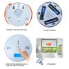 Gas Carbon Monoxide Detector Sensor Unit LCD CO Safety Alarm Tester (White) - Image 8