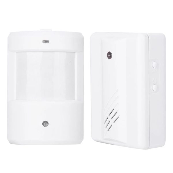 F622-108 Electro Guard Watch IR Remote Detection System / Wireless Doorbell (White)