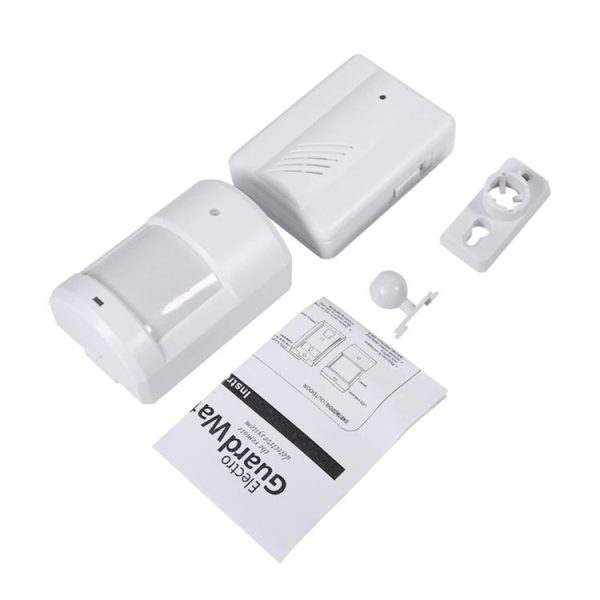 F622-108 Electro Guard Watch IR Remote Detection System / Wireless Doorbell (White) - Image 5