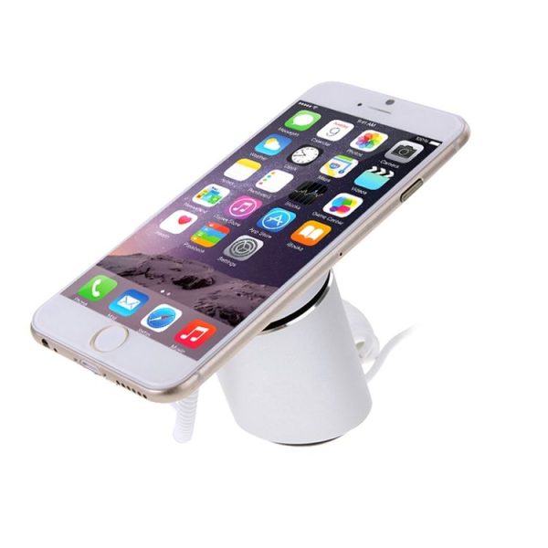 Cylindrical Display Stand Digital Security System Burglar Alarm / Anti-theft Alarm with Password Remote Control for iPhone & iPod & iPad with 8 Pin Port - Image 6