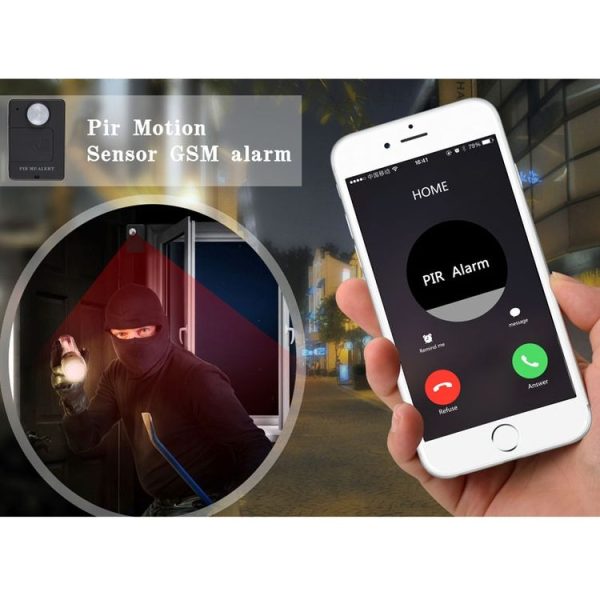 A9 Mini Wireless PIR Infrared Sensor GSM Alarm Anti-theft Motion Detection Alert Monitor - Image 8