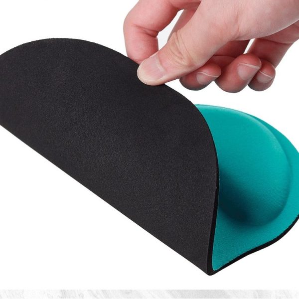 2 PCS Cloth Gel Wrist Rest Mouse Pad (Purple) - Image 3