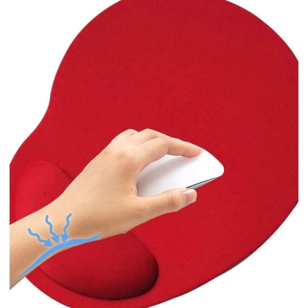 2 PCS Cloth Gel Wrist Rest Mouse Pad (Purple) - Image 4