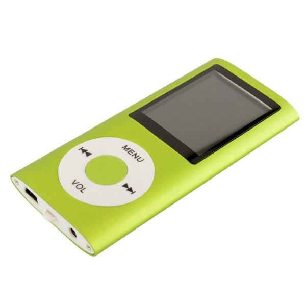 1.8 inch TFT Screen Metal MP4 Player with TF Card Slot, Support Recorder, FM Radio, E-Book and Calendar (Green) - Image 2