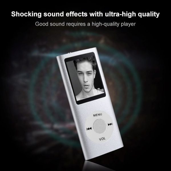 1.8 inch TFT Screen Metal MP4 Player with TF Card Slot, Support Recorder, FM Radio, E-Book and Calendar (Green) - Image 4