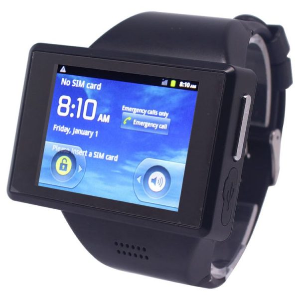 Z13 GSM Smart Watch Phone, 2.0 inch, GPS / WiFi / Compass / FM / Bluetooth, Network: 2G (Black) - Image 2