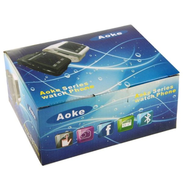 AOKE AK13 GSM Smart Watch Phone, FM / Bluetooth / Camera, MTK6250, Single Micro SIM, Network: 2G (White) - Image 12