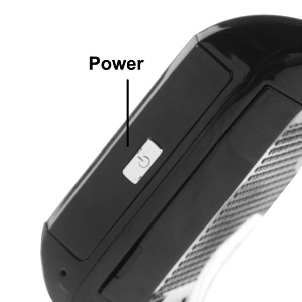 Q8 Smart Watch Phone, Silica Gel Belt Design, Bluetooth / FM Radio, Dual SIM, Network: 2G (Black) - Image 6