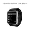GT08 Smart Watch 1.54 inch TFT LCD Capacitive Touch Screen Watch Phone, Support 0.3MP Camera / Bluetooth V3.0 / NFC / GSM (Black + Silver) - Image 10