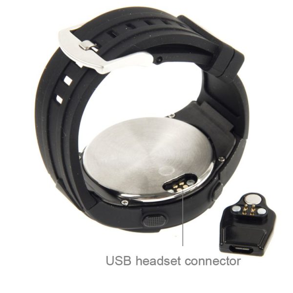 TW320 Smart Watch Phone, IP54 Waterproof / Sport Health Management / Pedometer / Camera (Black) - Image 6
