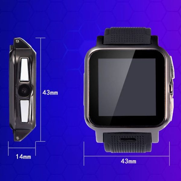 B15 GSM Smart Watch Phone, Bluetooth / Pedometer / Reminding / Remote Camera / 2.0MP Camera, Network: 2G (Black) - Image 11
