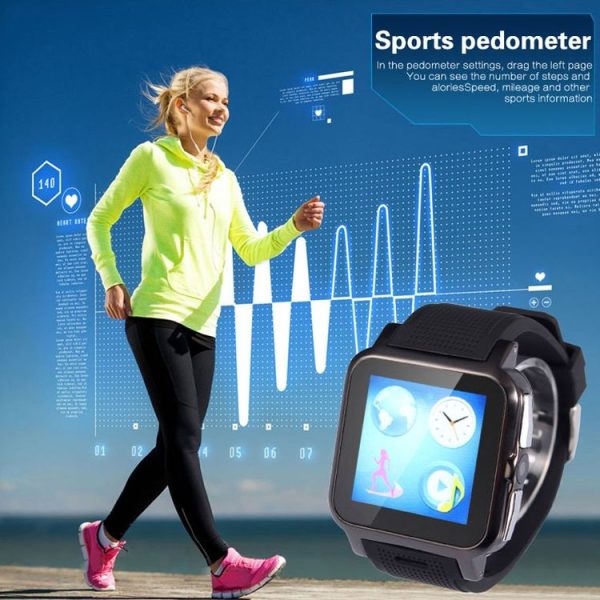 B15 GSM Smart Watch Phone, Bluetooth / Pedometer / Reminding / Remote Camera / 2.0MP Camera, Network: 2G (Black) - Image 16