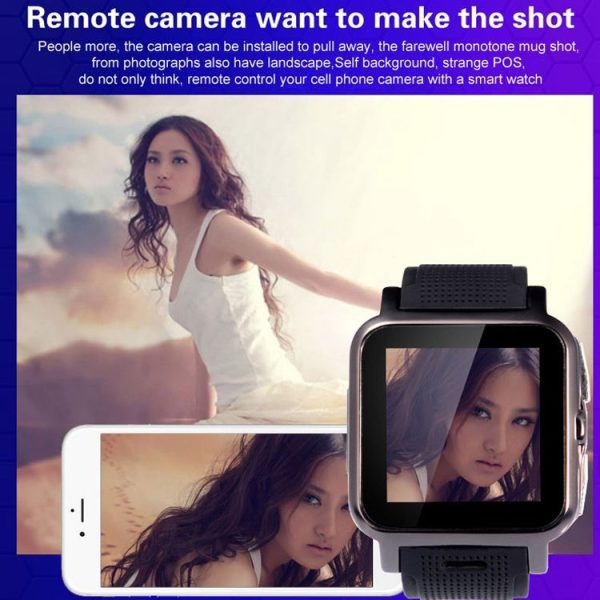 B15 GSM Smart Watch Phone, Bluetooth / Pedometer / Reminding / Remote Camera / 2.0MP Camera, Network: 2G (Black) - Image 19